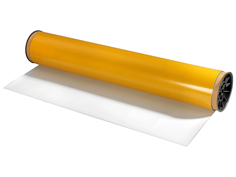 Feuille ferreuse adhésive