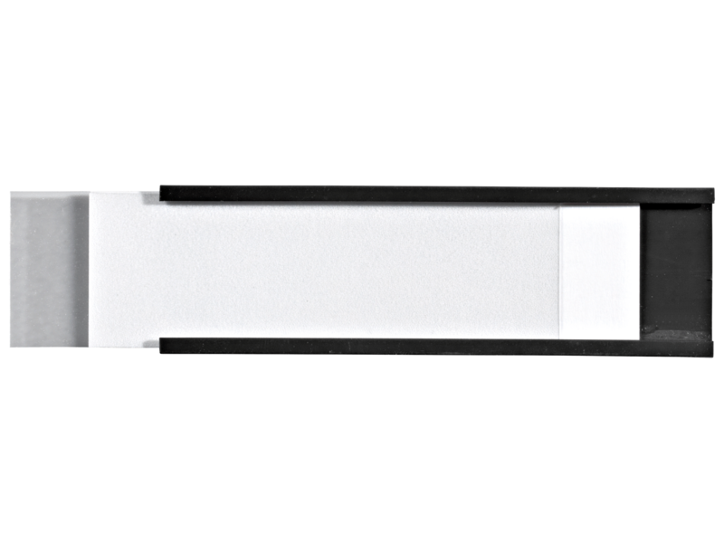 Ruban porte étiquette pour rayonnage